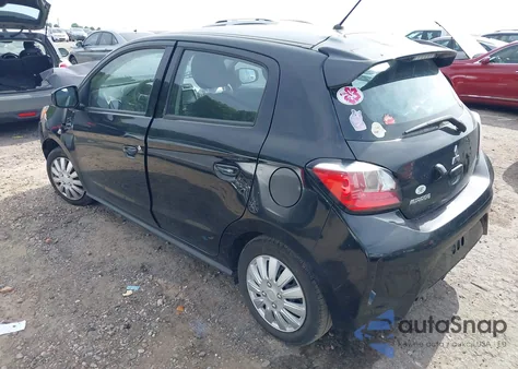 2021 Mitsubishi Mirage Carbonite Edition/Es/Le z USA, uszkodzony, nr VIN ML32AUHJ9MH010224